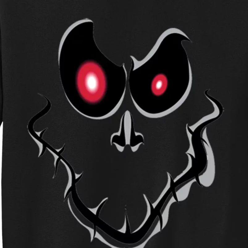 Funny Ghost Face Halloween Tall Sweatshirt