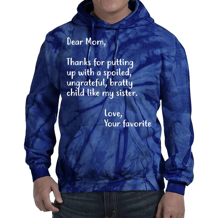 Funny Gift For Mothers Dear Mom (Sister) Tie Dye Hoodie