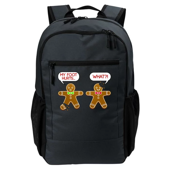 Funny Gingerbread Christmas Daily Commute Backpack