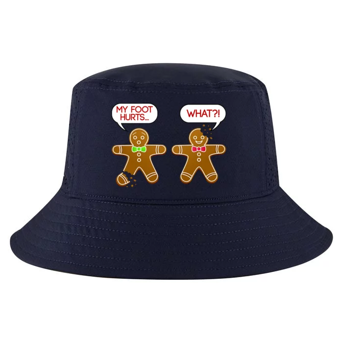 Funny Gingerbread Christmas Cool Comfort Performance Bucket Hat