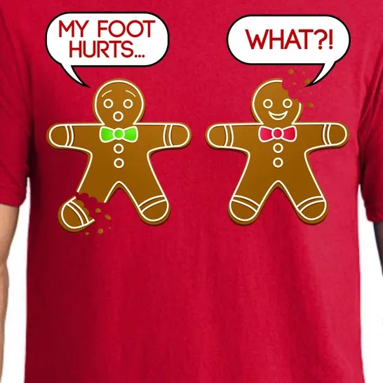 Funny Gingerbread Christmas Pajama Set