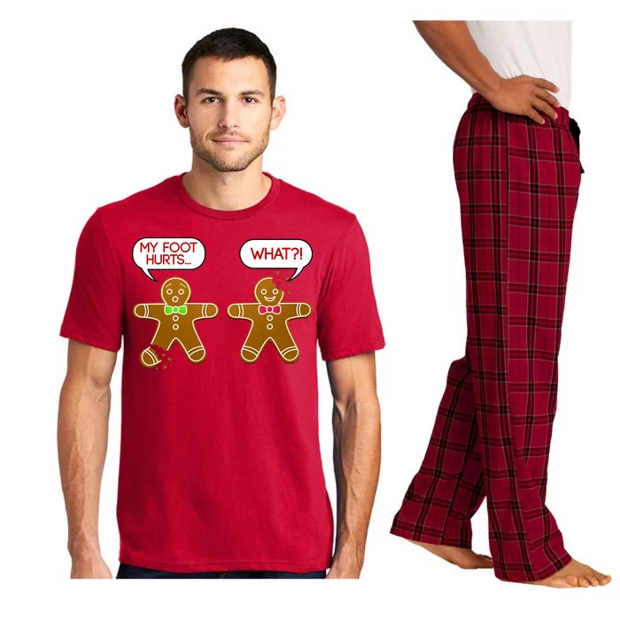 Funny Gingerbread Christmas Pajama Set