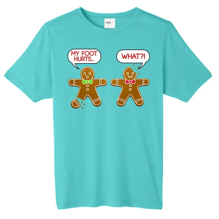 Funny Gingerbread Christmas ChromaSoft Performance T-Shirt