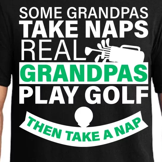 Funny Golf Grandpa Pajama Set