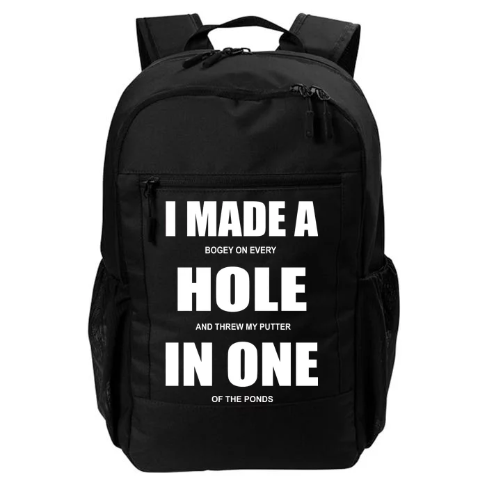 Funny Golf Hole In One Daily Commute Backpack