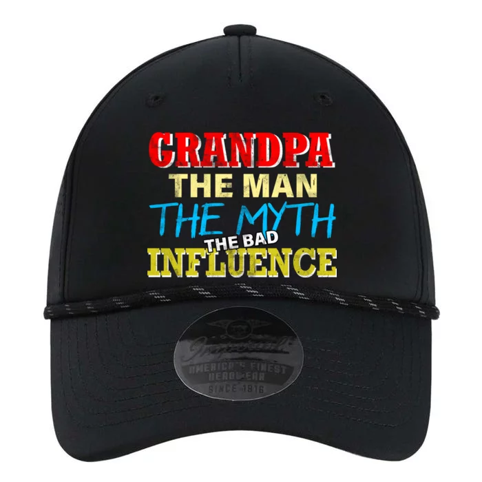 Funny Grandpa Man Myth The Bad Influence Performance The Dyno Cap