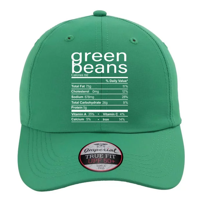 Funny Green Bean Nutrition The Original Performance Cap