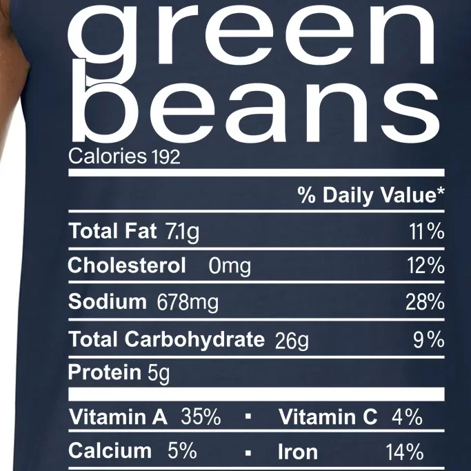 Funny Green Bean Nutrition Comfort Colors® Tank Top