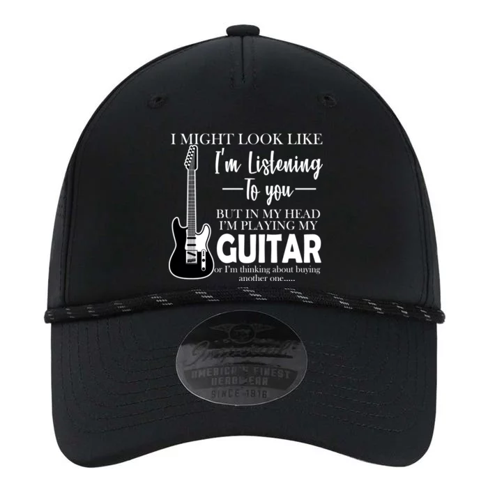 Funny Guitar Sarcastic Saying Performance The Dyno Cap