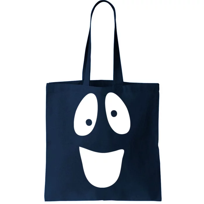 Funny Halloween Ghost Face Tote Bag