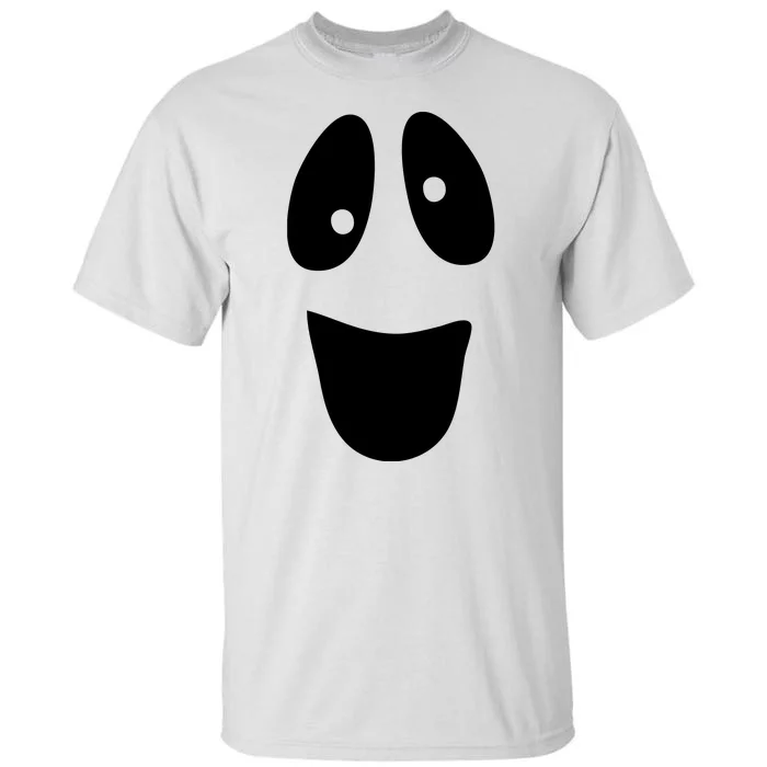 Funny Halloween Ghost Face Tall T-Shirt