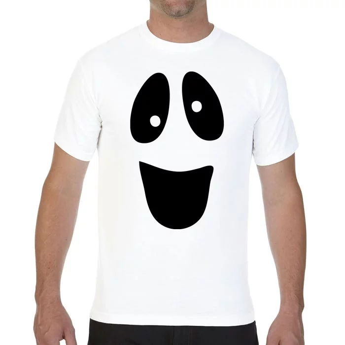 Funny Halloween Ghost Face Comfort Colors T-Shirt