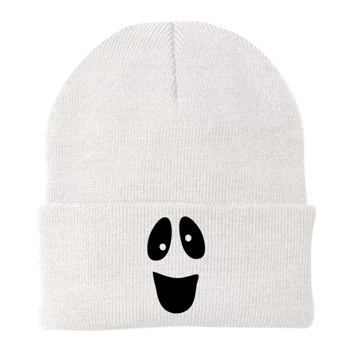 Funny Halloween Ghost Face Knit Cap Winter Beanie