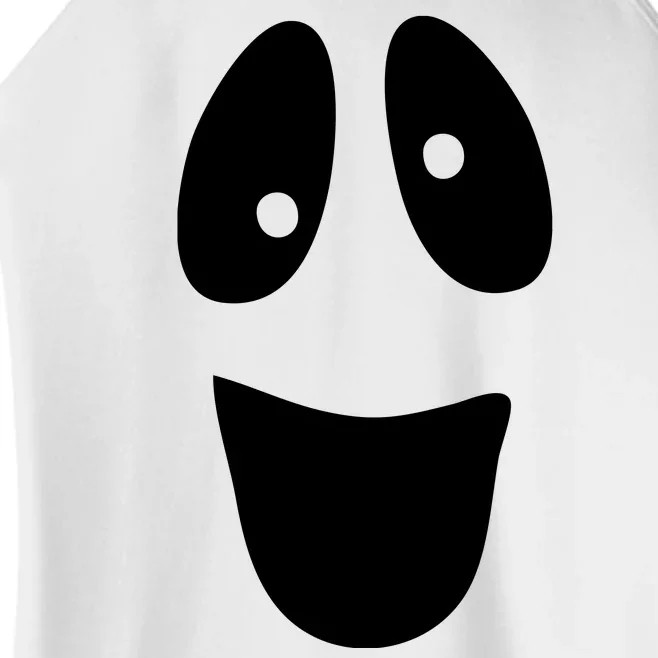 Funny Halloween Ghost Face Women’s Perfect Tri Rocker Tank