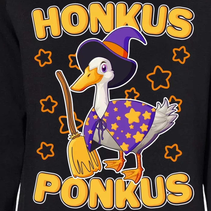 Funny Halloween Honkus Ponkus Duck Womens California Wash Sweatshirt