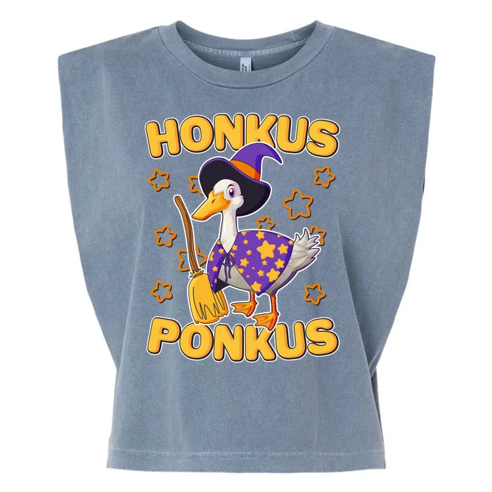 Funny Halloween Honkus Ponkus Duck Garment-Dyed Women's Muscle Tee