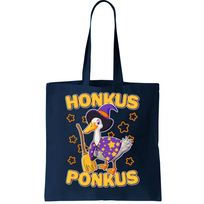 Funny Halloween Honkus Ponkus Duck Tote Bag