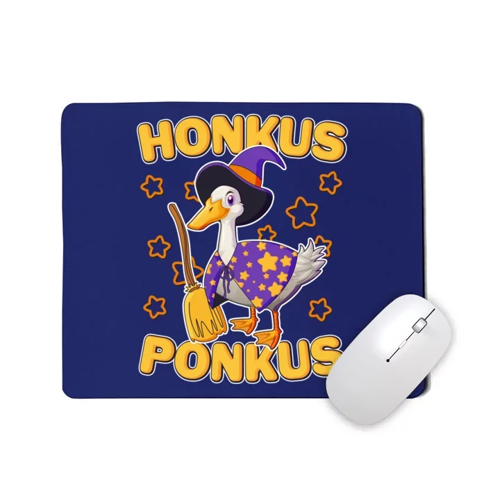 Funny Halloween Honkus Ponkus Duck Mousepad