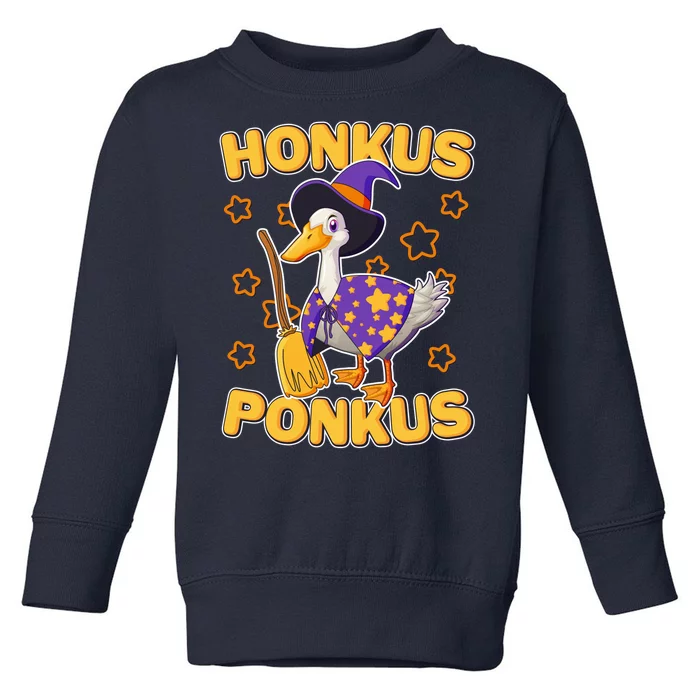 Funny Halloween Honkus Ponkus Duck Toddler Sweatshirt