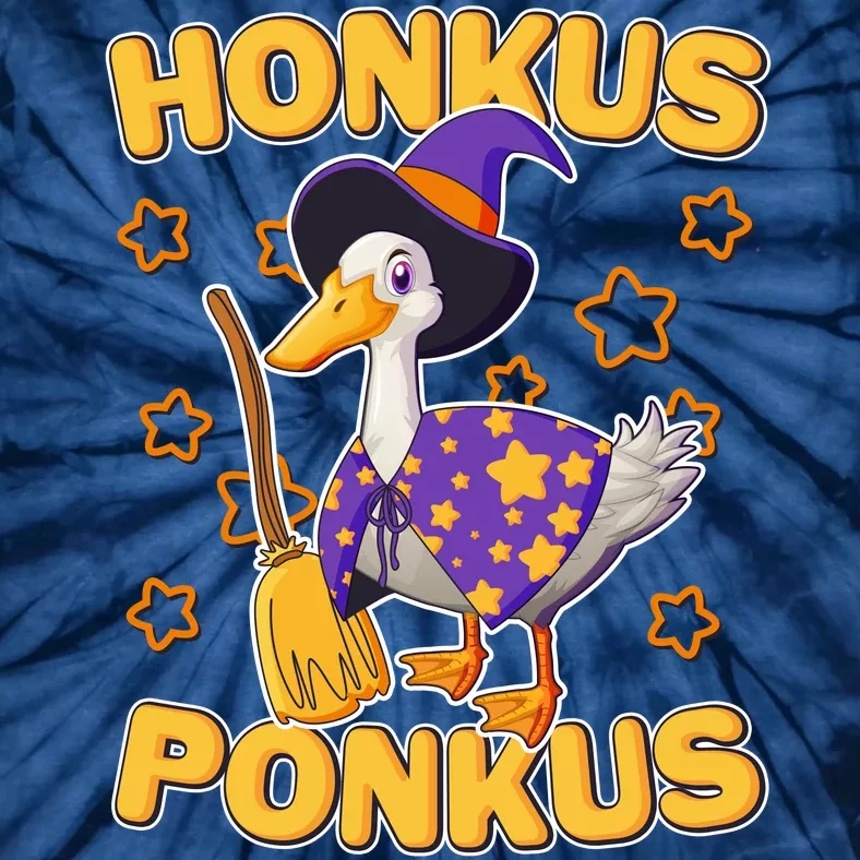 Funny Halloween Honkus Ponkus Duck Tie-Dye T-Shirt