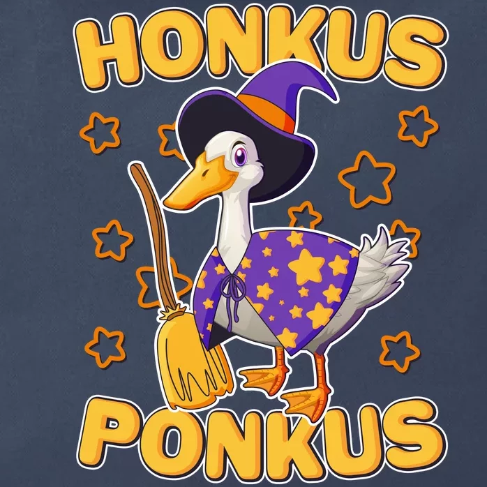 Funny Halloween Honkus Ponkus Duck Zip Tote Bag