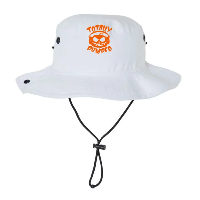 Funny Halloween Totally Pumped Headphones Pumpkin Legacy Cool Fit Booney Bucket Hat