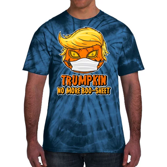 Funny Halloween Trumpkin No More Boo-Sheet Tie-Dye T-Shirt