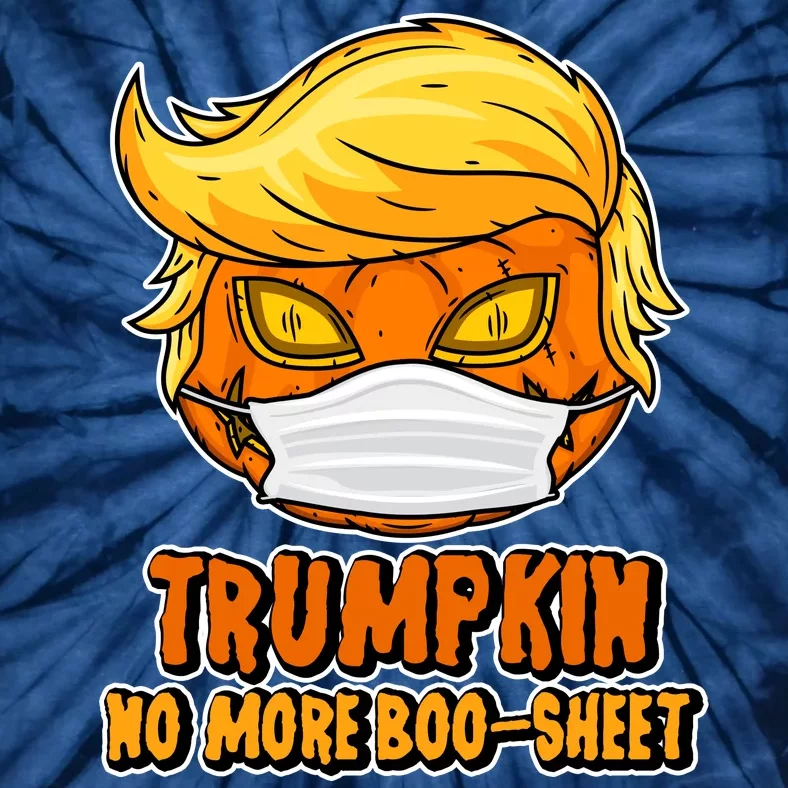 Funny Halloween Trumpkin No More Boo-Sheet Tie-Dye T-Shirt