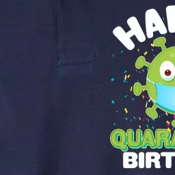 Funny Happy Quarantine Birthday Softstyle Adult Sport Polo