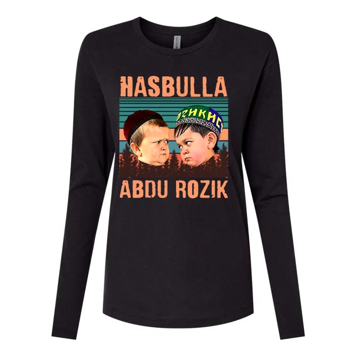 Funny Hasbulla Adbu Rozik MMA Fighting Meme Womens Cotton Relaxed Long Sleeve T-Shirt