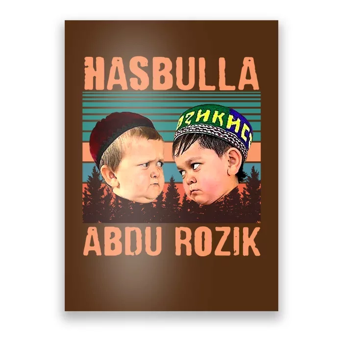 Funny Hasbulla Adbu Rozik MMA Fighting Meme Poster