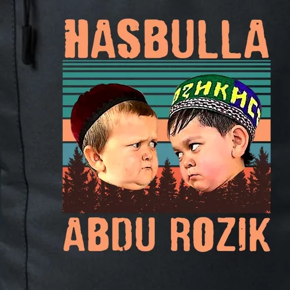 Funny Hasbulla Adbu Rozik MMA Fighting Meme Daily Commute Backpack