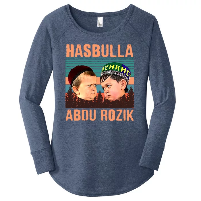 Funny Hasbulla Adbu Rozik MMA Fighting Meme Women's Perfect Tri Tunic Long Sleeve Shirt