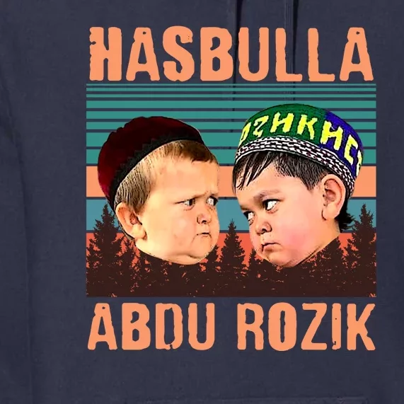 Funny Hasbulla Adbu Rozik MMA Fighting Meme Premium Hoodie