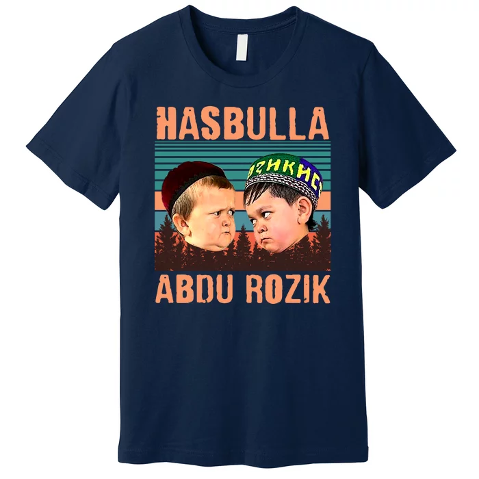 Funny Hasbulla Adbu Rozik MMA Fighting Meme Premium T-Shirt