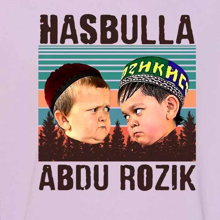 Funny Hasbulla Adbu Rozik MMA Fighting Meme Garment-Dyed Sweatshirt