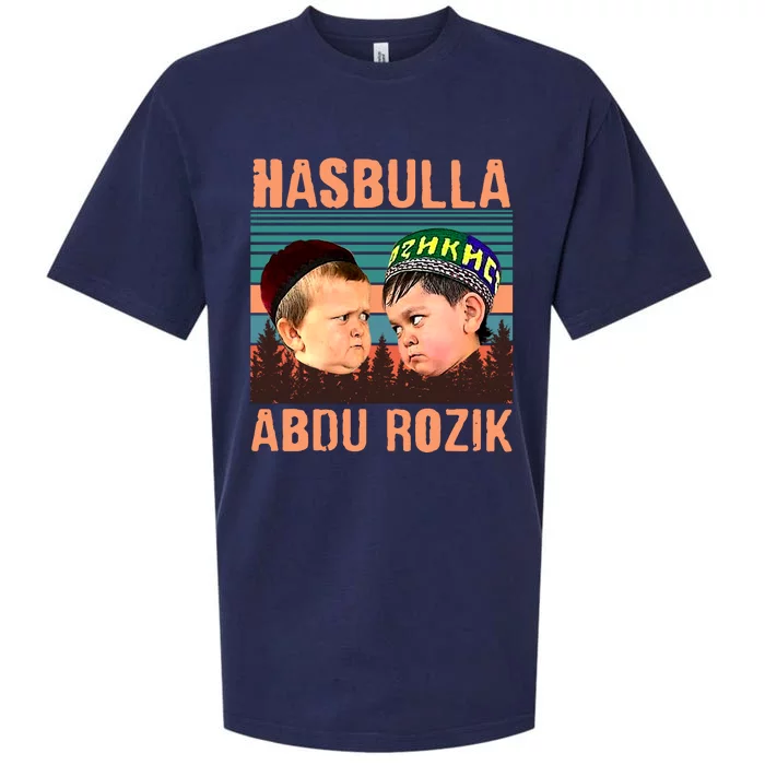 Funny Hasbulla Adbu Rozik MMA Fighting Meme Sueded Cloud Jersey T-Shirt