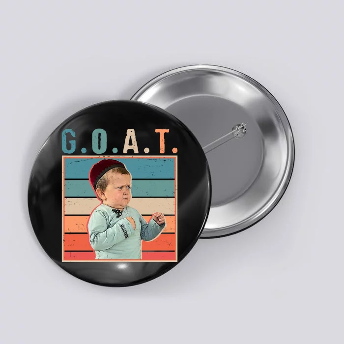 Funny Hasbulla GOAT MMA Fighting Meme Button