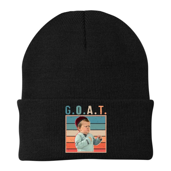 Funny Hasbulla GOAT MMA Fighting Meme Knit Cap Winter Beanie