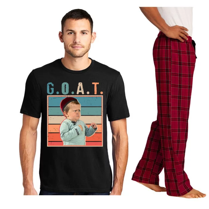 Funny Hasbulla GOAT MMA Fighting Meme Pajama Set