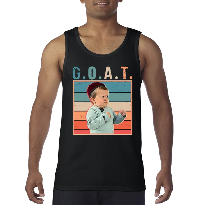 Funny Hasbulla GOAT MMA Fighting Meme Tank Top