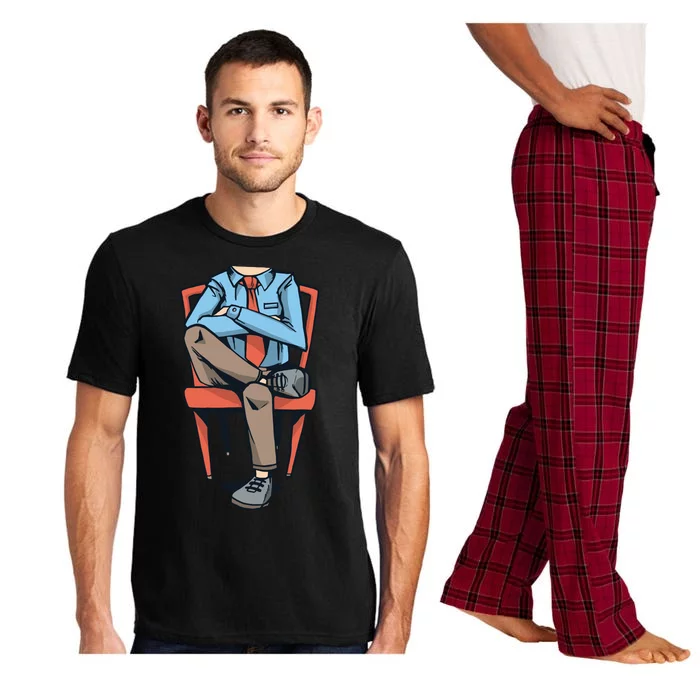 Funny Headless Man Pajama Set