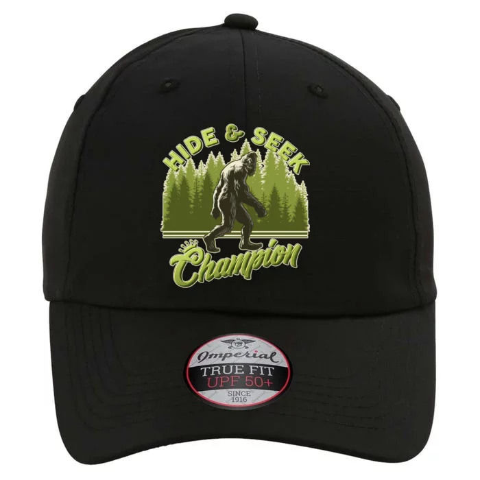 Funny Hide & Seek Champion Big Foot Sasquatch Monster The Original Performance Cap