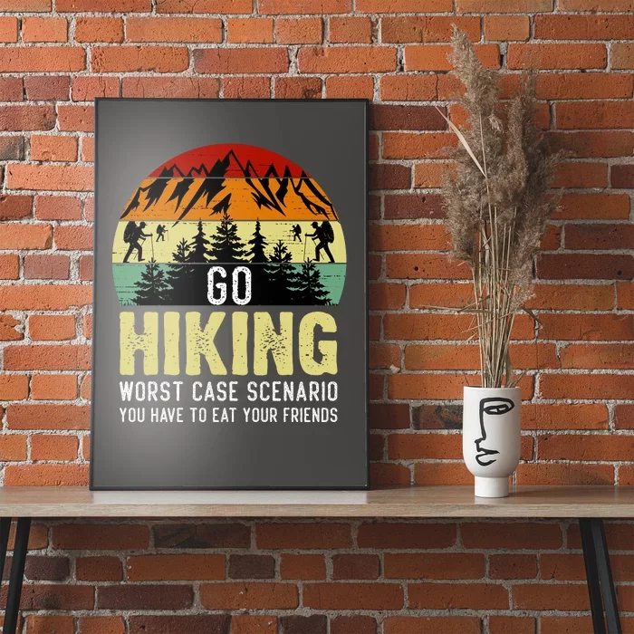 Funny Hiking Poster