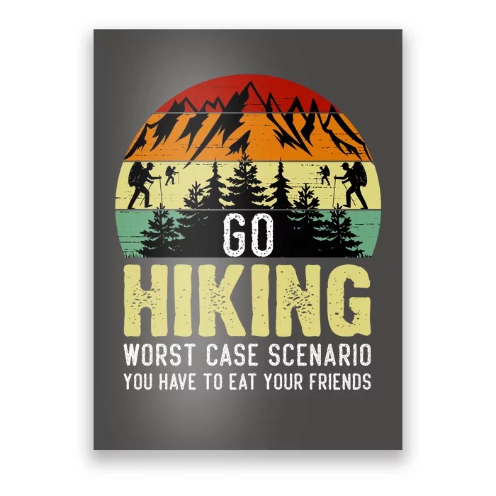 Funny Hiking Poster