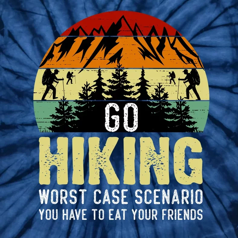 Funny Hiking Tie-Dye T-Shirt