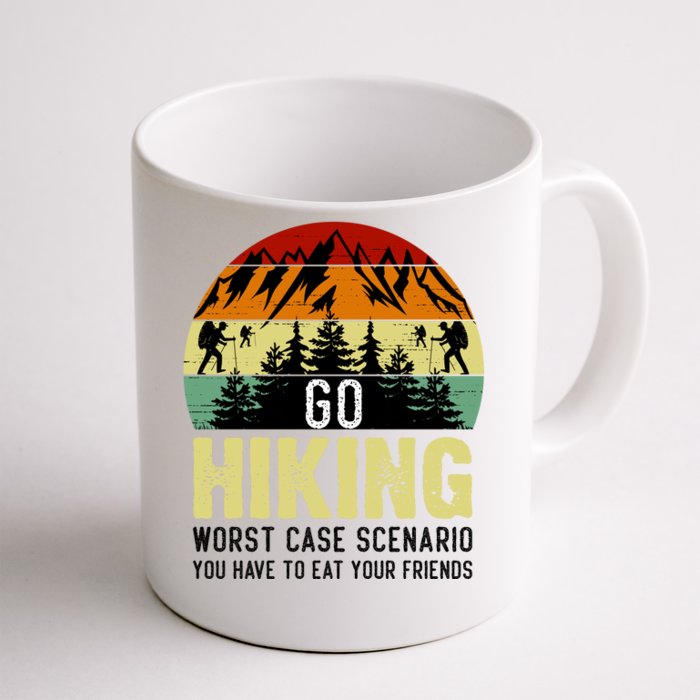 Funny Hiking Front & Back Coffee Mug