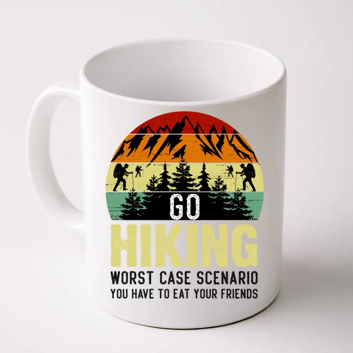 Funny Hiking Front & Back Coffee Mug