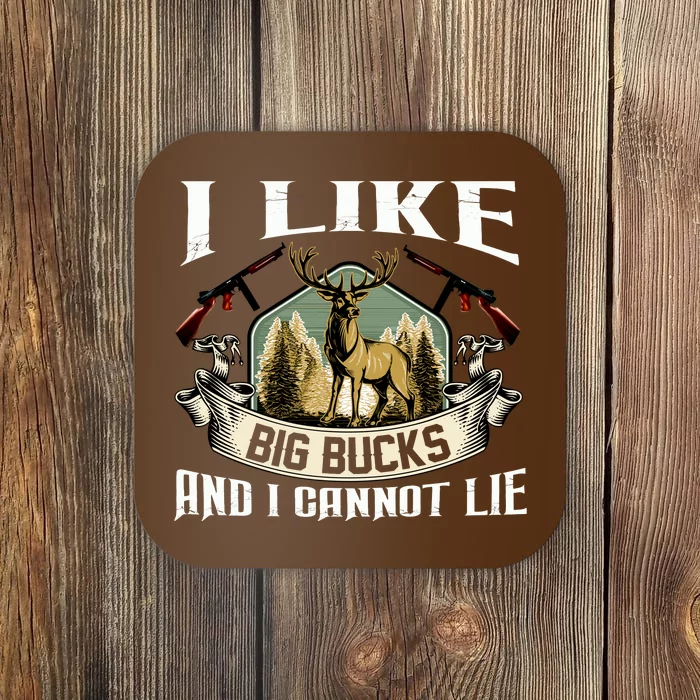 Funny Hunting Bucks Coaster