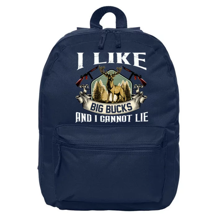 Funny Hunting Bucks 16 in Basic Backpack